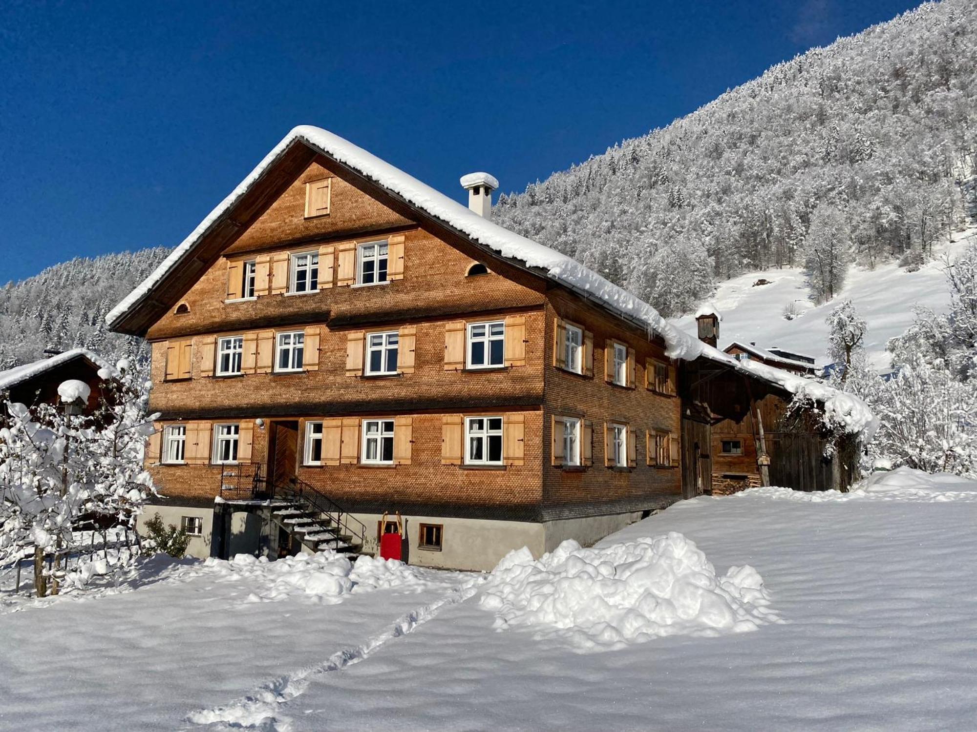 Bregenzerwaelderhaus Ambros Villa Bezau Dış mekan fotoğraf